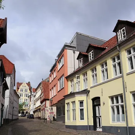 Apartment Kapitainskoje Direkt Am Hafen Flensburgs *